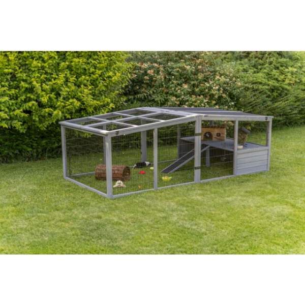 Freilaufgehege XL mit Abdeckung